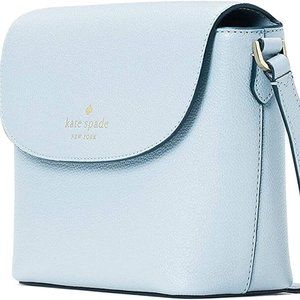 NWT Kate Spade Emmie Flap Crossbody in Frosty Sky
